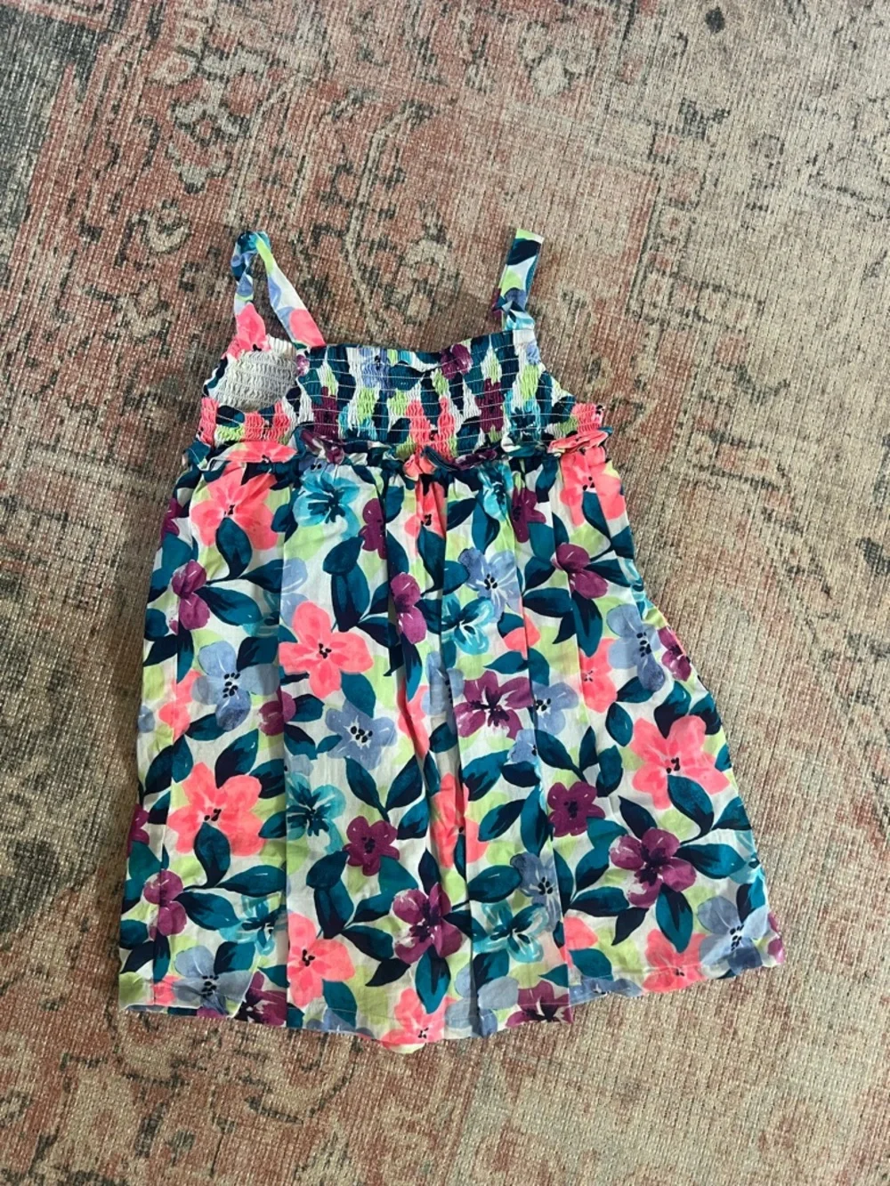 Gymboree Toddler Girl Floral Dress Size 4t
